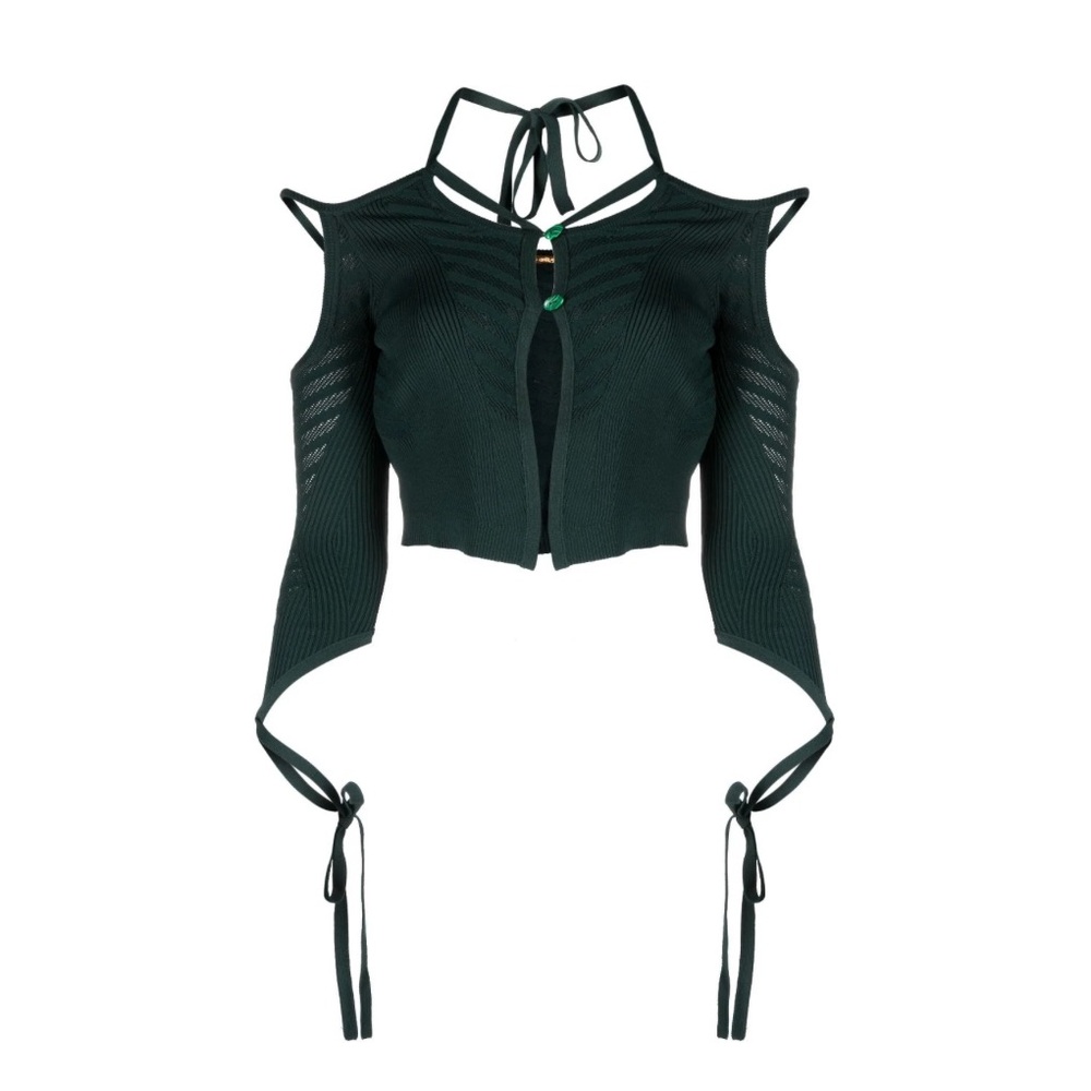 Cult Gaia
Raelyn cropped knitted top